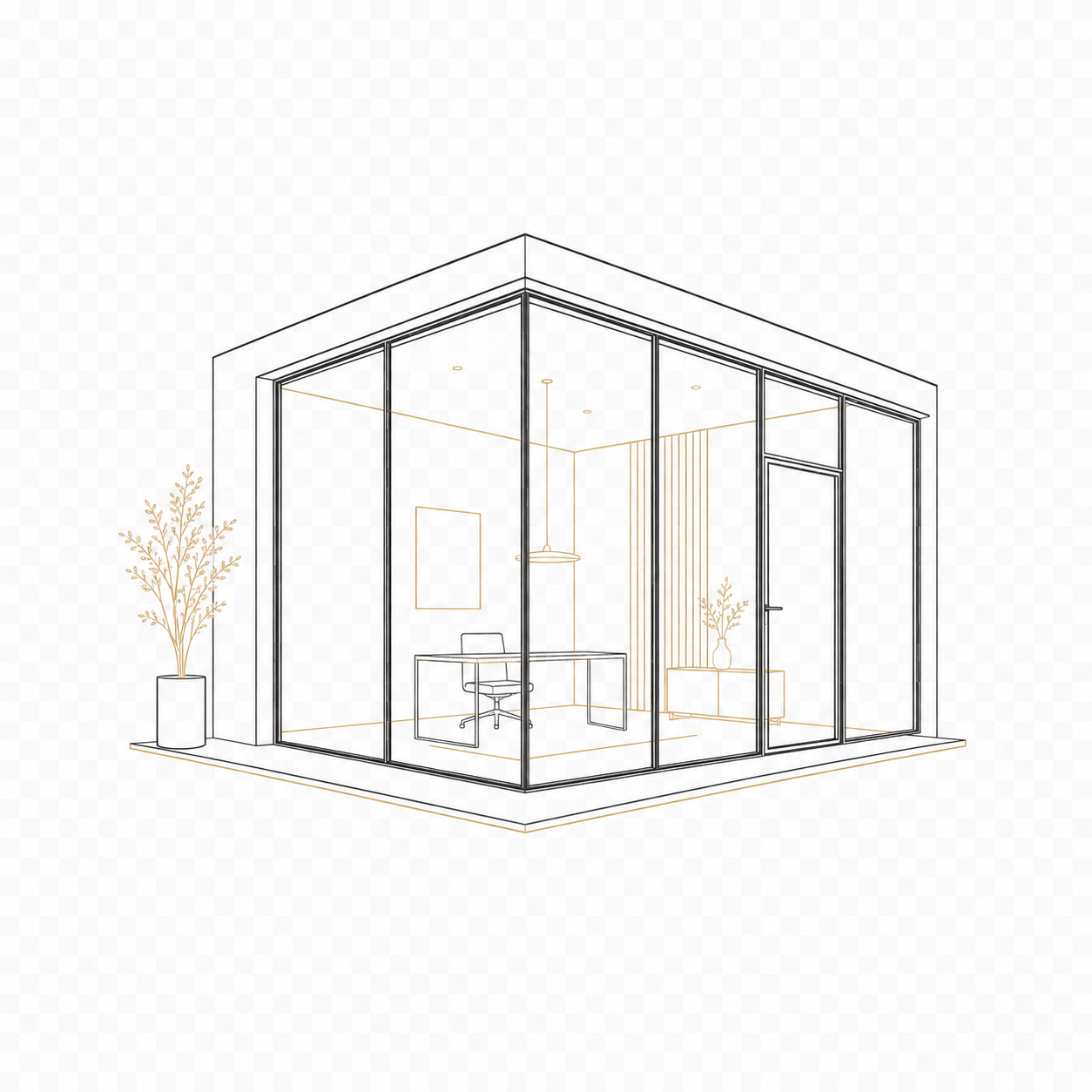 Interior Glass Partitions