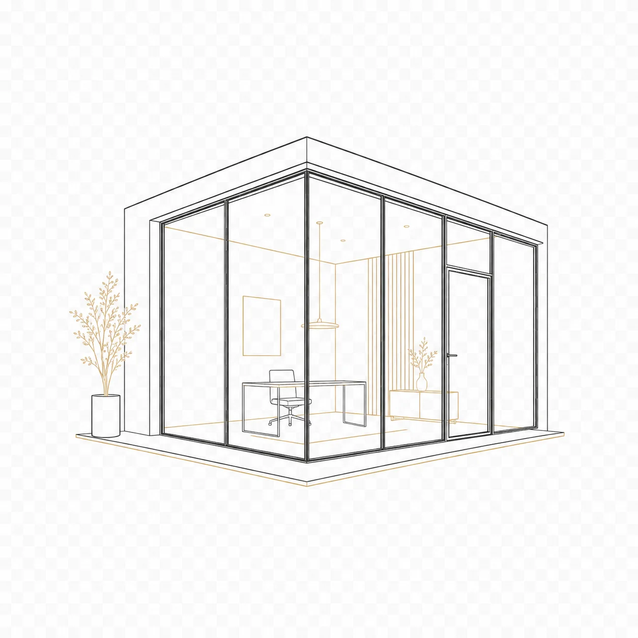 Interior Glass Partitions