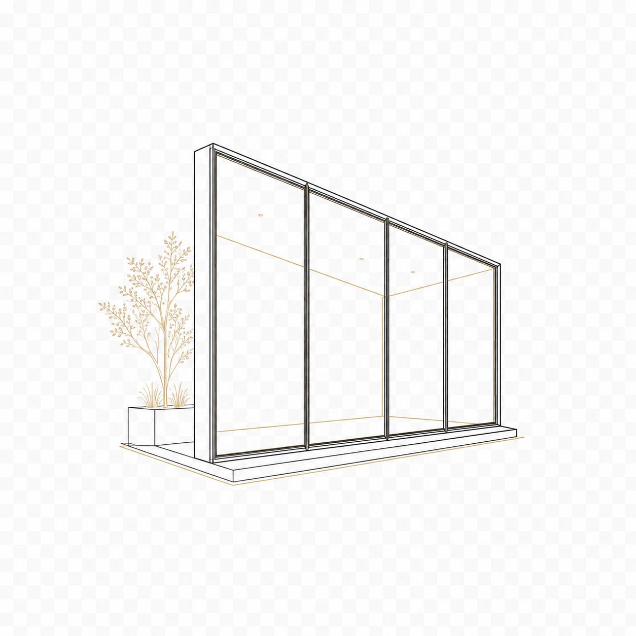 Slim Frame Window Systems